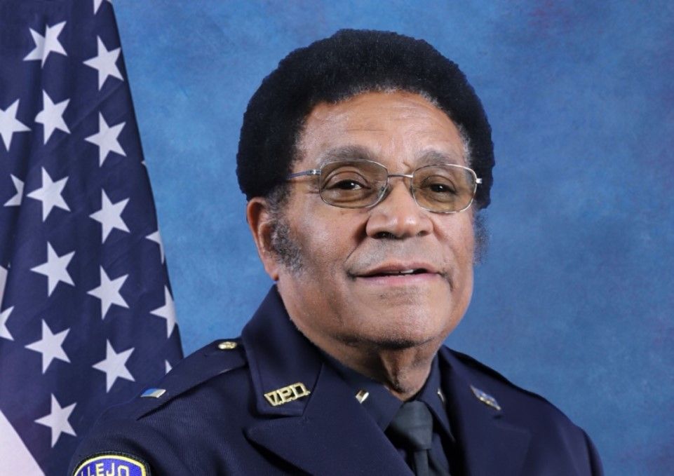 Fired police Lt. Herman Robinson
