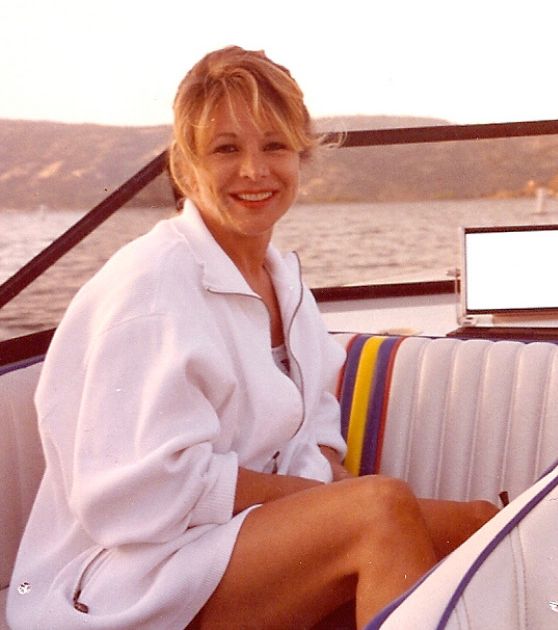 Cherie Nicoletta at Lake Berryessa in 1994. Photo courtesy of Alyssa Borrilez.