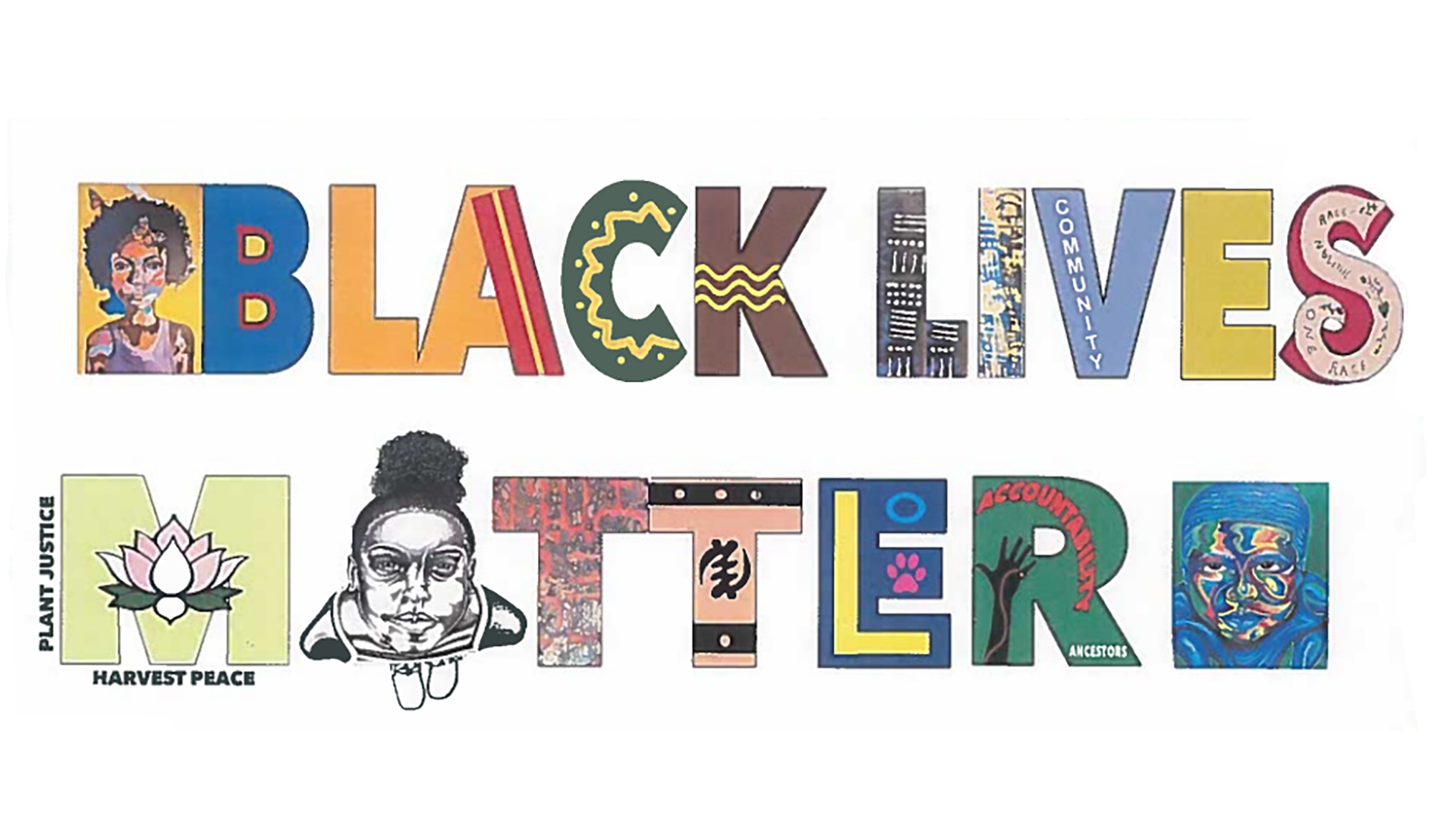 The design of a Black Lives Matter mural to be painted in front of Vallejo City Hall on Saturday.