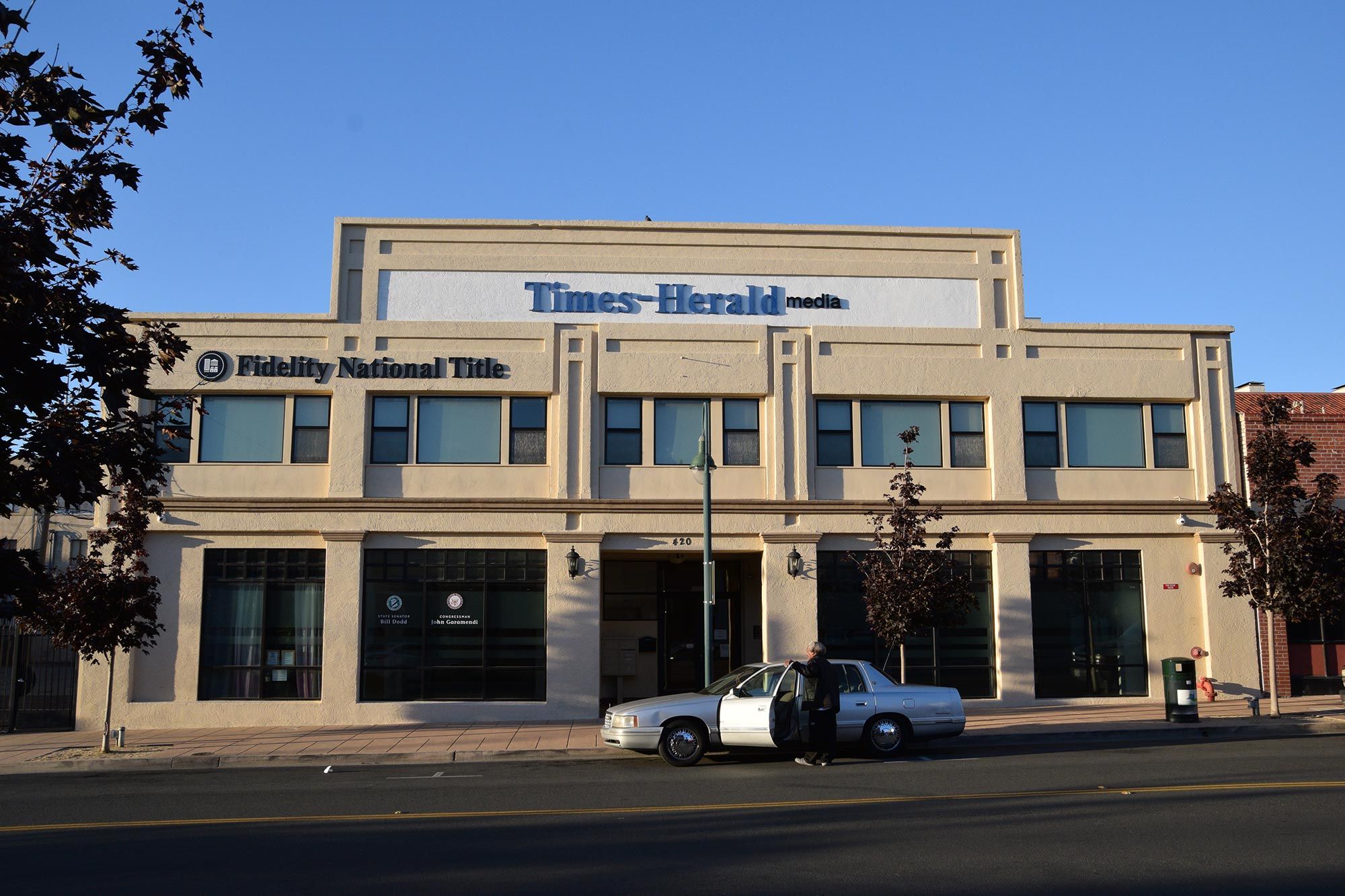 The Vallejo Times-Herald building in downtown Vallejo