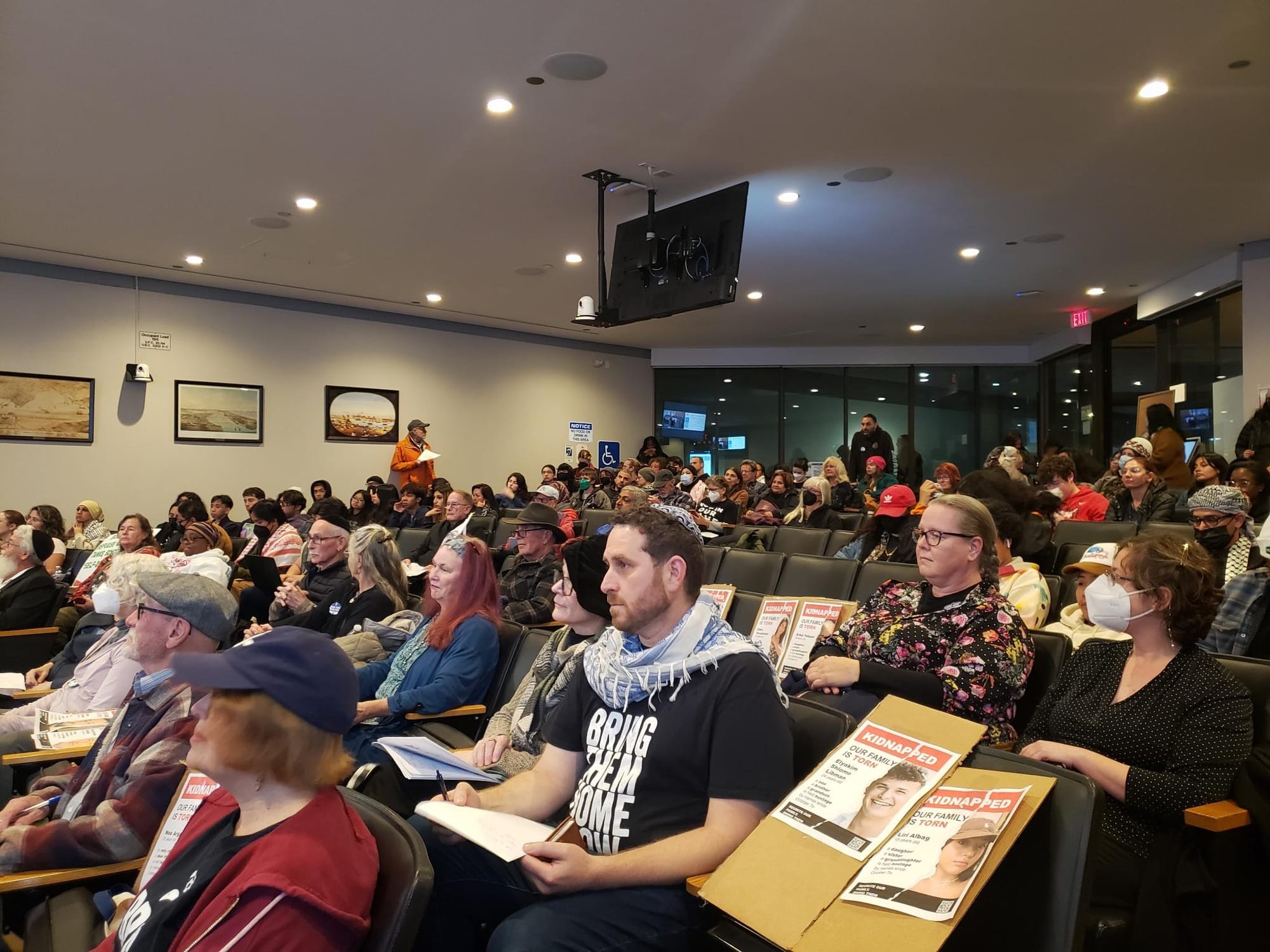 More than 200 people packed a Vallejo City Council meeting on Tuesday