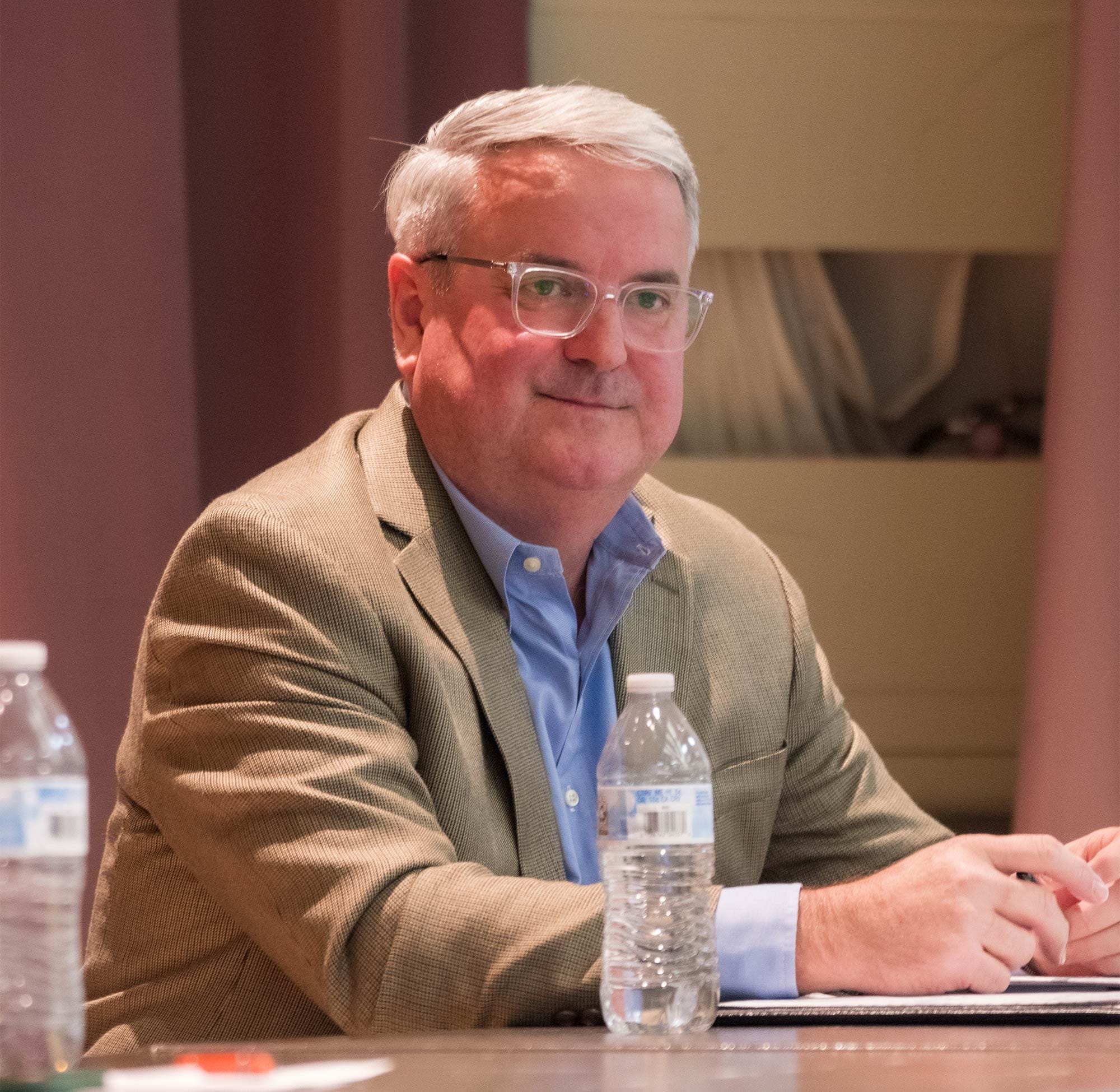 Solano County Supervisor candidate Michael Wilson during a Jan. 10 candidate forum