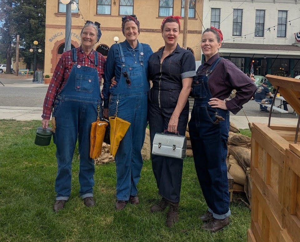 Four actress portray "Wendy the Welders"