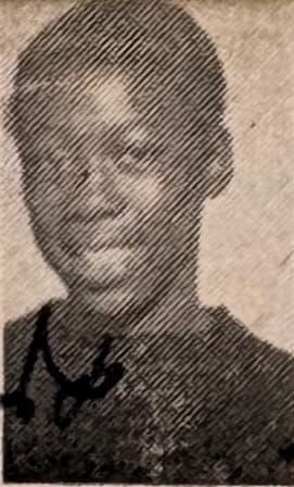 Enola Davis's yearbook photo from Vallejo Junior High School.