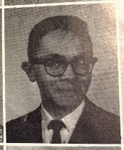 Larry Hom's Downer Junior High School yearbook photo from 1962-1963.