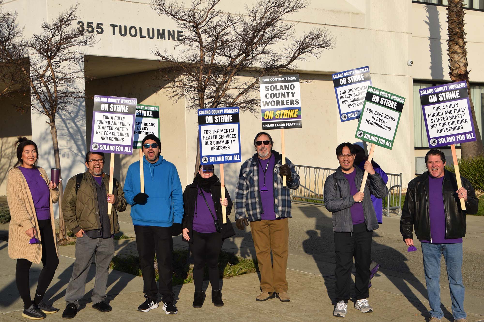 Solano County Board of Supervisors approves contracts with three employee unions