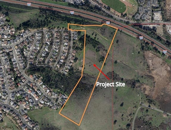 A map of a new proposed subdivision in Glen Cove