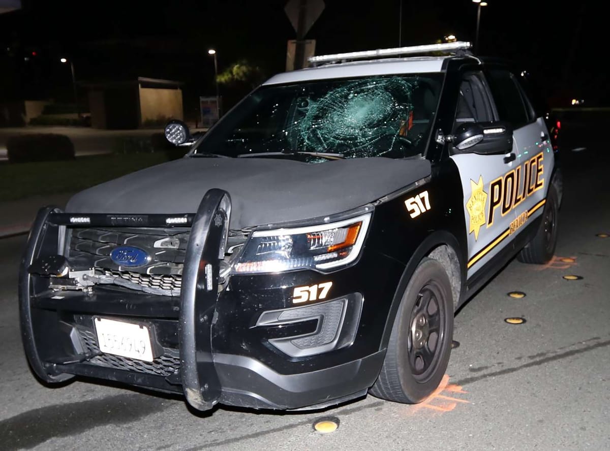 Benicia sued for death of pedestrian hit by speeding police officer