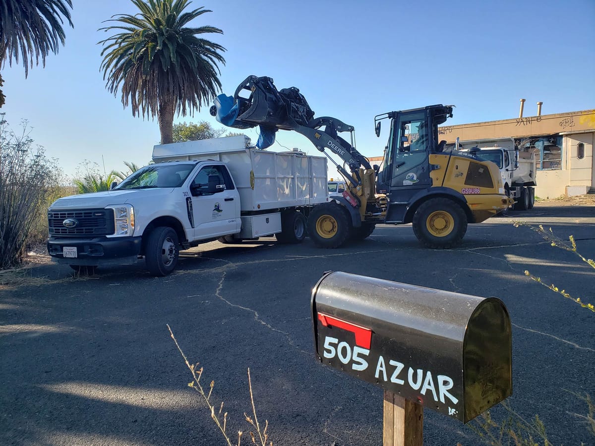 Vallejo clears Mare Island encampment after judge denies restraining order