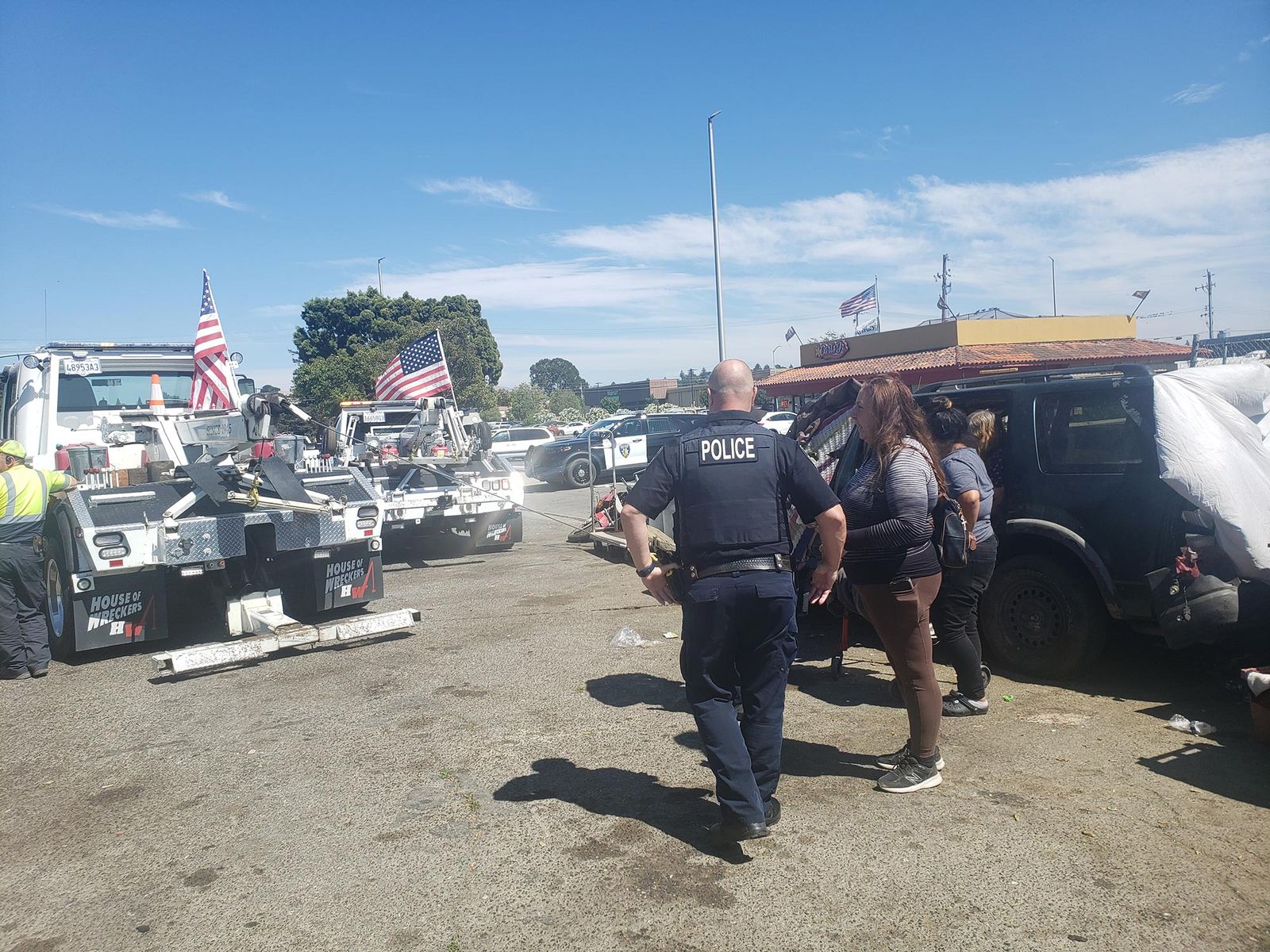 Vallejo tows RV, trailer leaving family on street, arrests activist