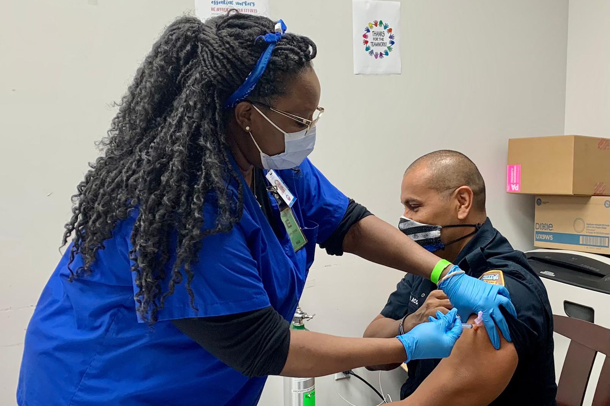 Few Solano cops vaccinated for COVID-19