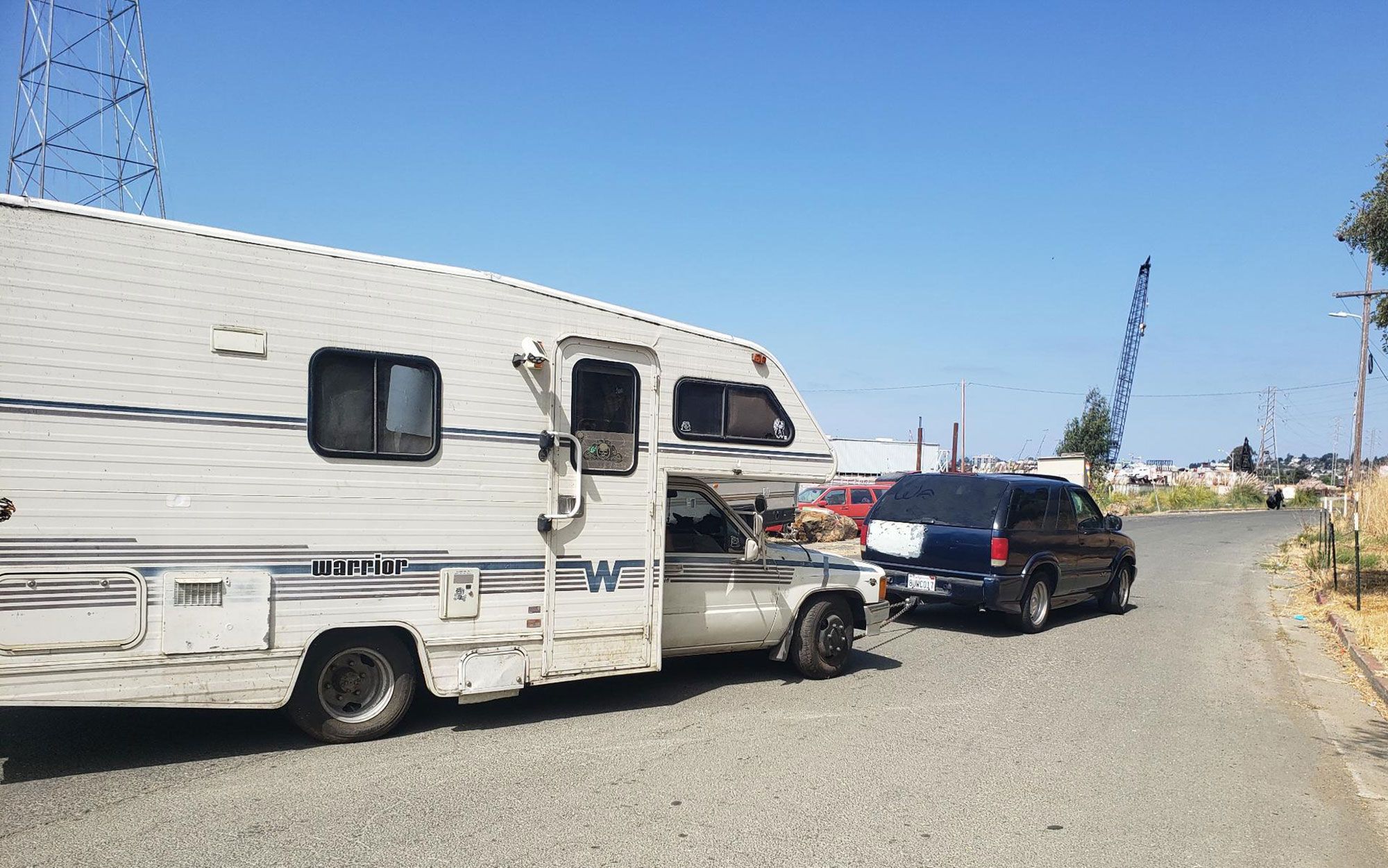 Vallejo police target encampments for outdated vehicle registration, towing vehicles and RVs