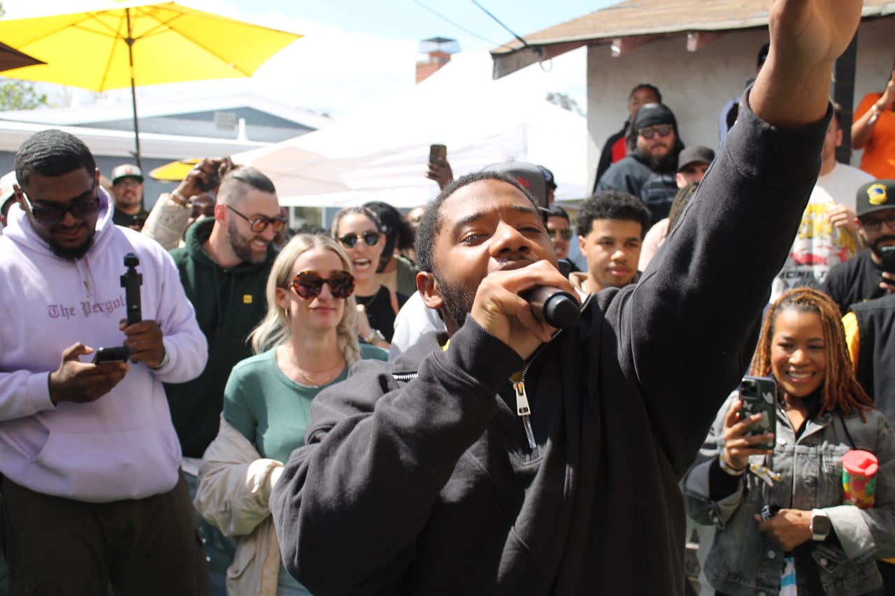 LaRussell: Live from his Vallejo backyard