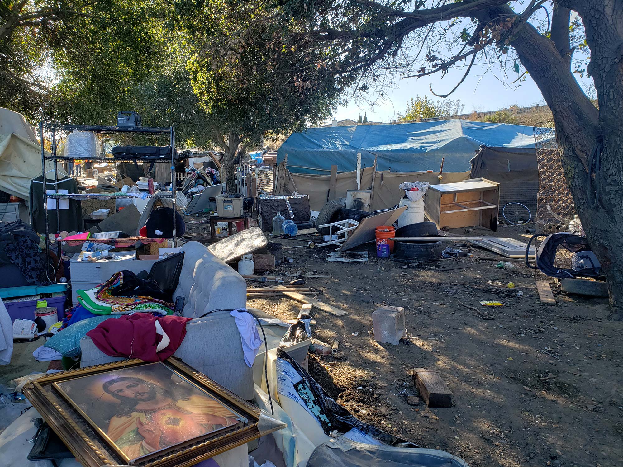 State, local agencies remove long running Vallejo homeless encampment