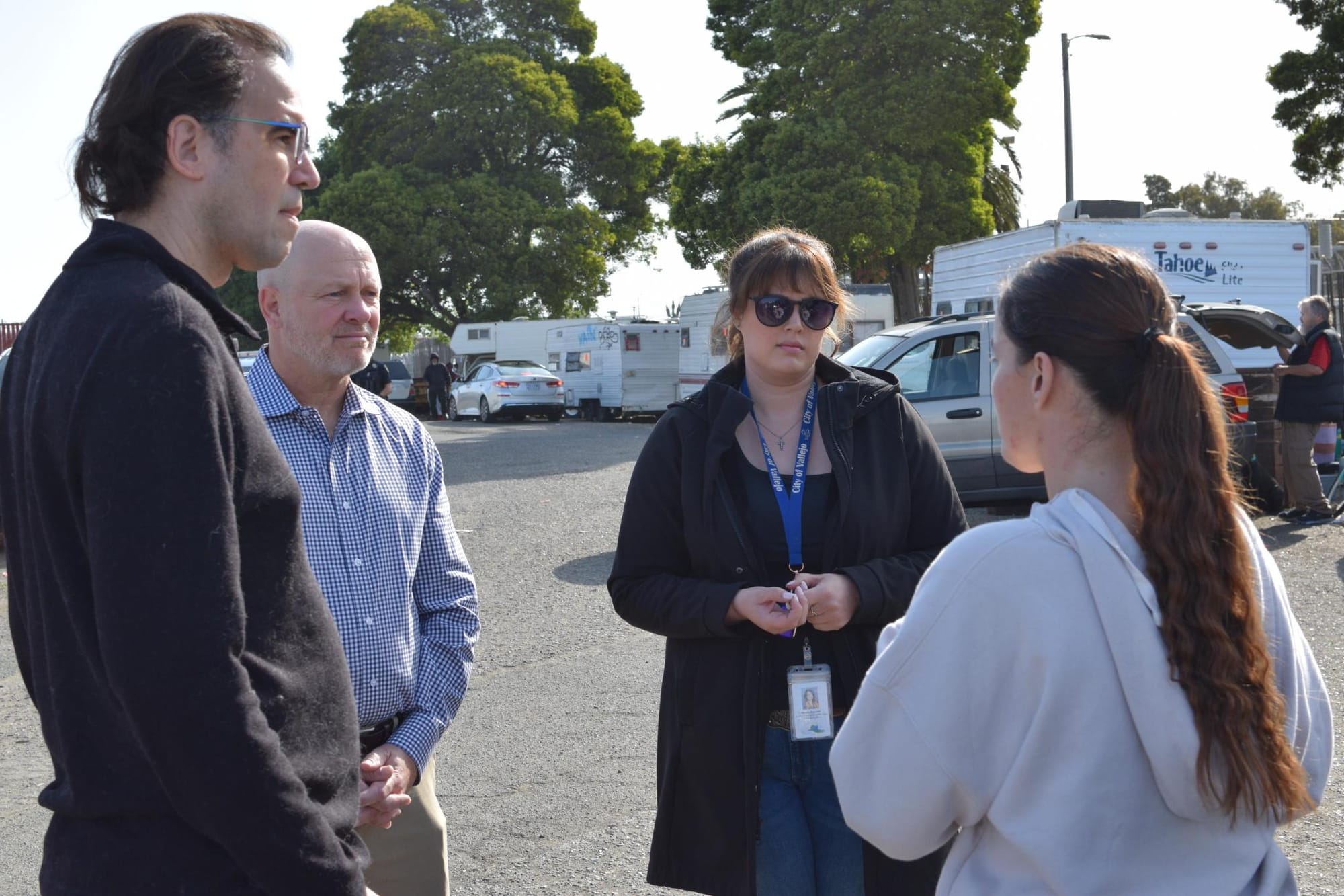 Vallejo city officials monitor Ryder Street encampment clearing