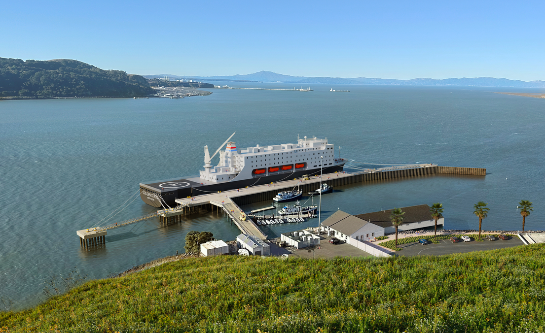 Bay commission approves $126 million pier project at Cal Maritime