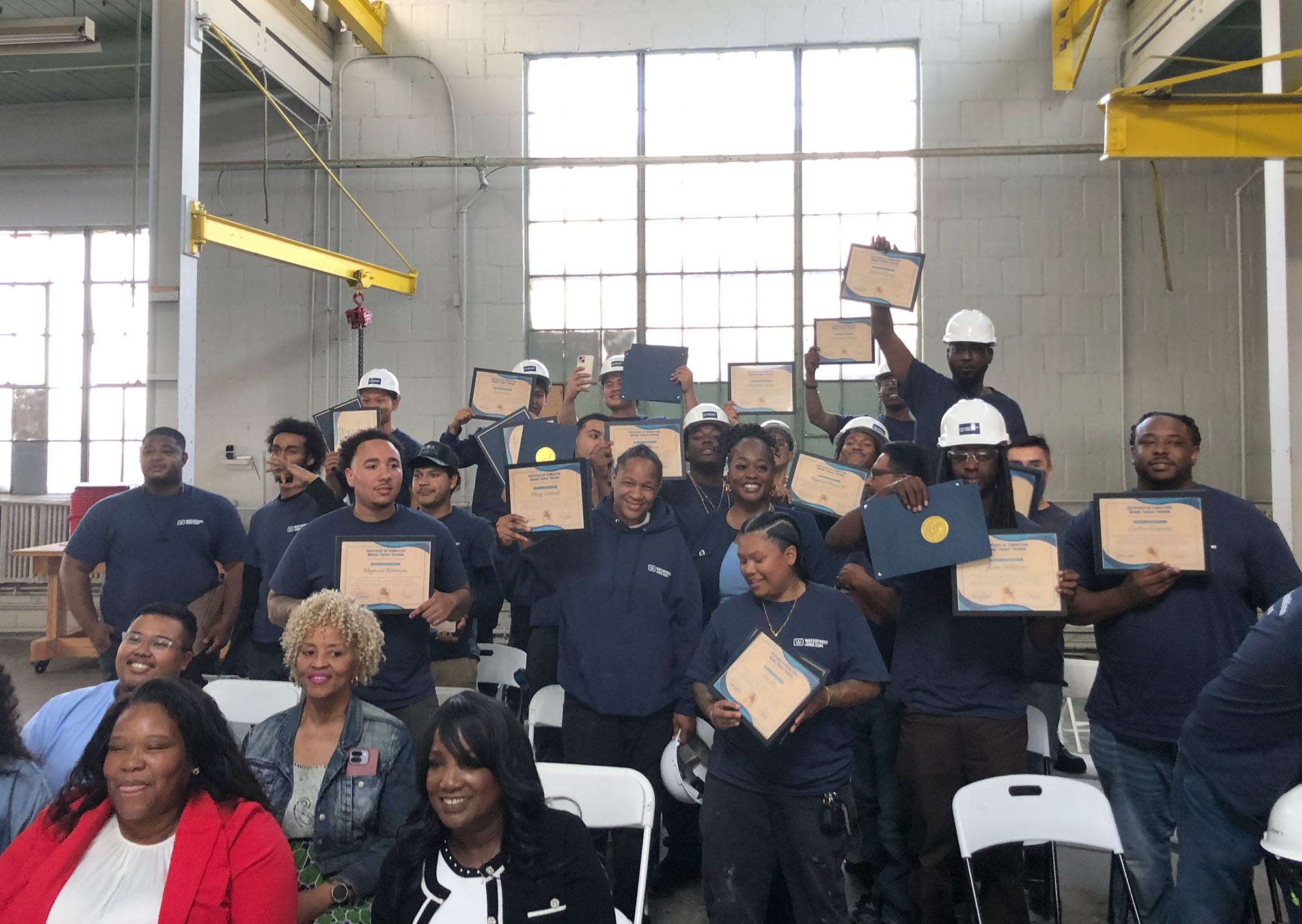 Maritime job seekers graduate from Vallejo job training program