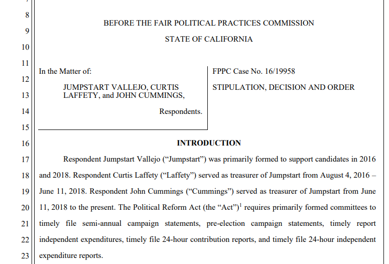 JumpStart facing $14,000 fine from state watchdog