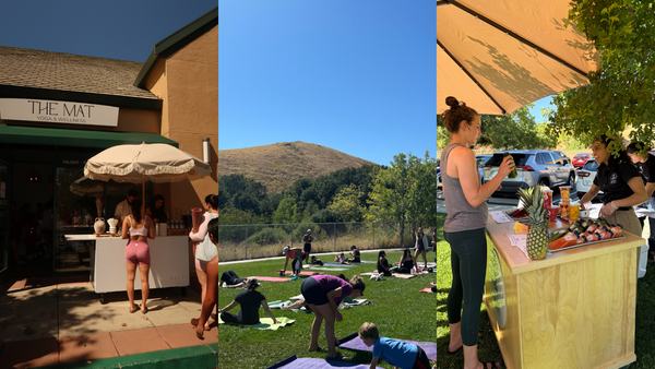 Community events organized by The Mat in partnership with local businesses.